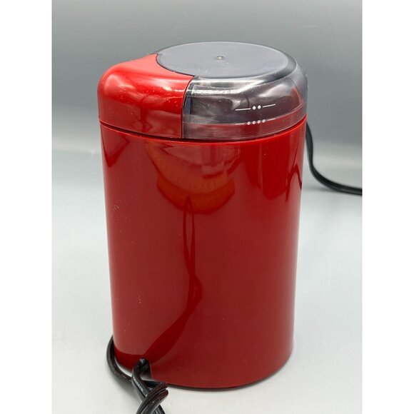 Cuisinart Coffee Bar Coffee Grinder Red Model DCG-20NR Stainless Blades & Bowl - Picture 8 of 13